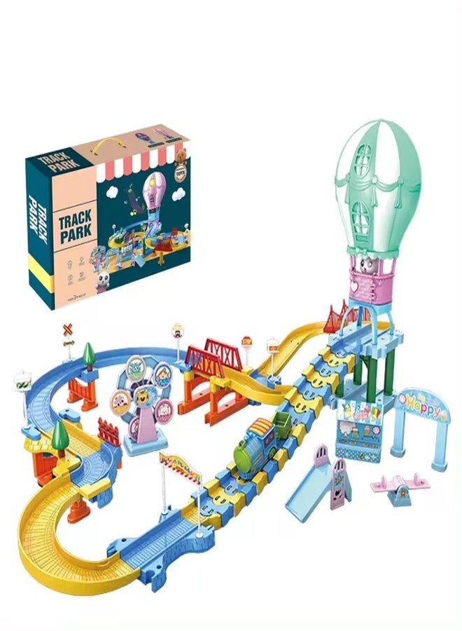 SKYBUCKET Hot Air Balloon Orbit Park tracklectric trainetor Kids - Image 1